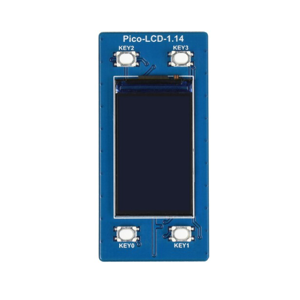 1.14inch LCD Display Module for Raspberry Pi Pico, 65K Colors, 240×135, SPI (แท้จาก Waveshare)