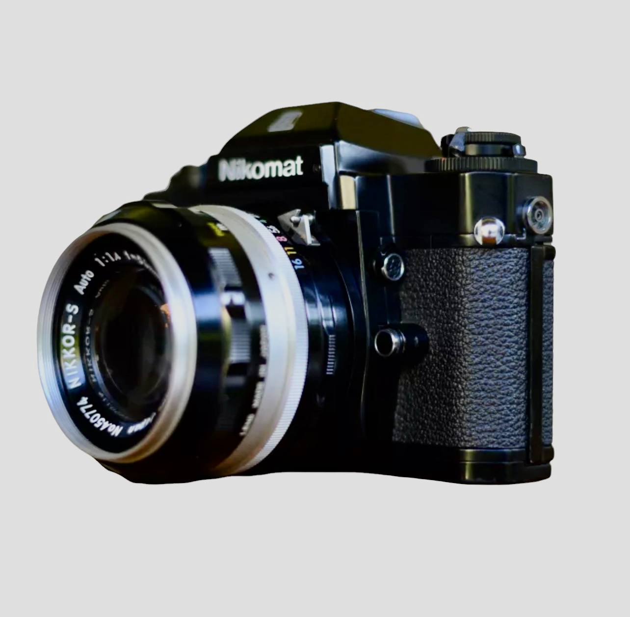 กล้องฟิล์ม SLR Nikomat EL + Nikon 50mm f1.4 non ai