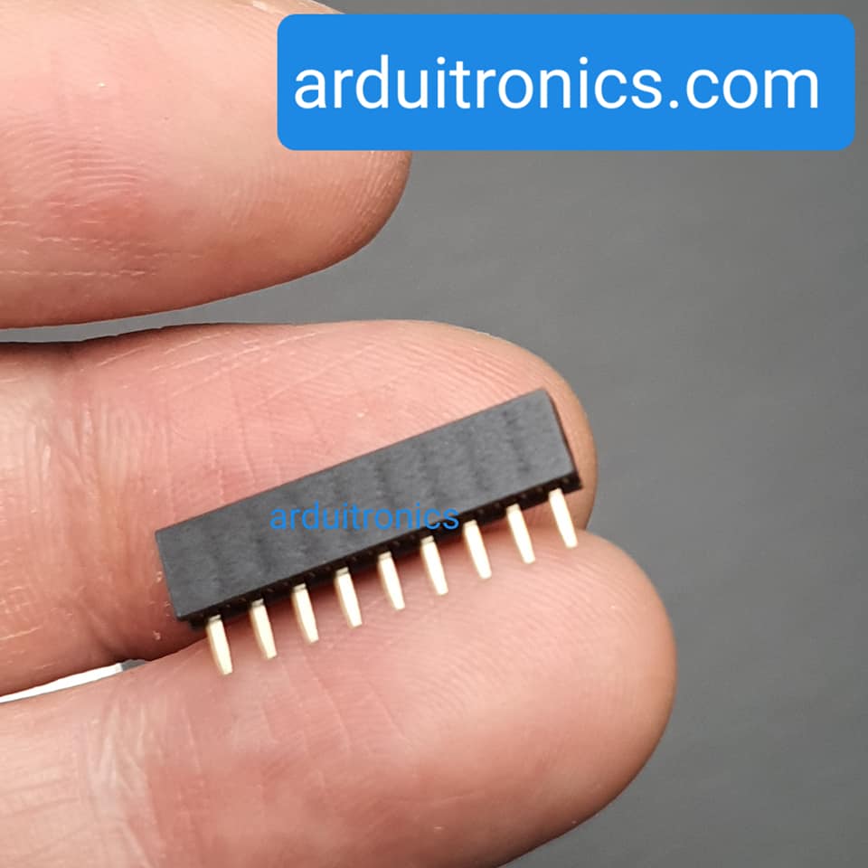 1x9P 2.0mm H4.3mm Pitch Single Row Female