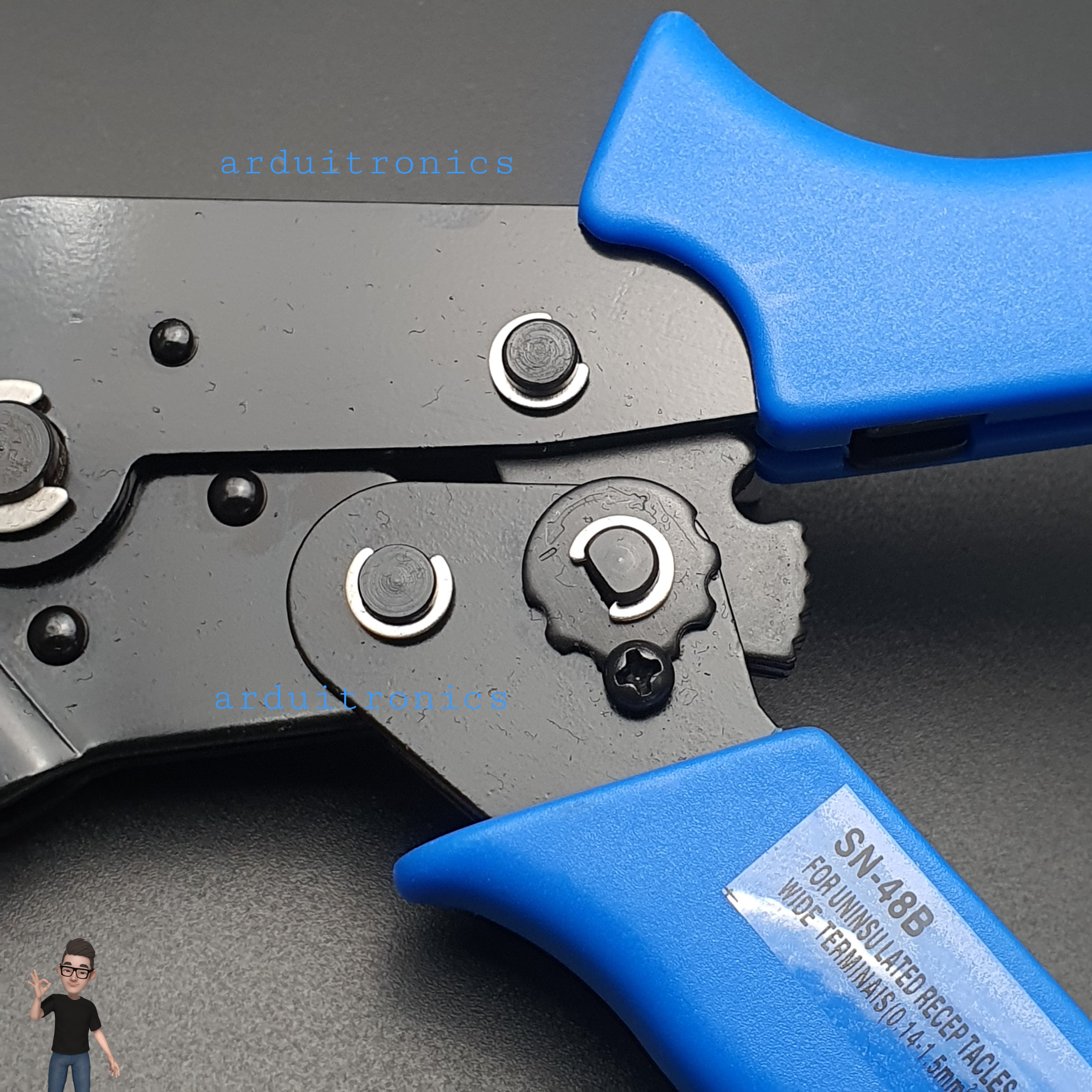 6.3/4.8/2.8 Terminal Crimping Pliers (SN-48B)