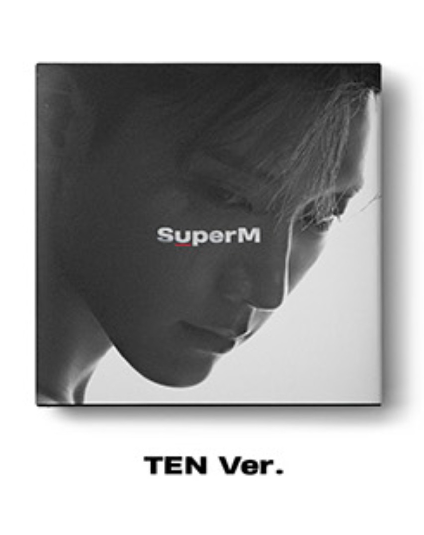 SuperM - Mini Album Vol.1 [SuperM] หน้าปก TEN Ver. + โปสเตอร์พร้อมกระบอกโปสเตอร์