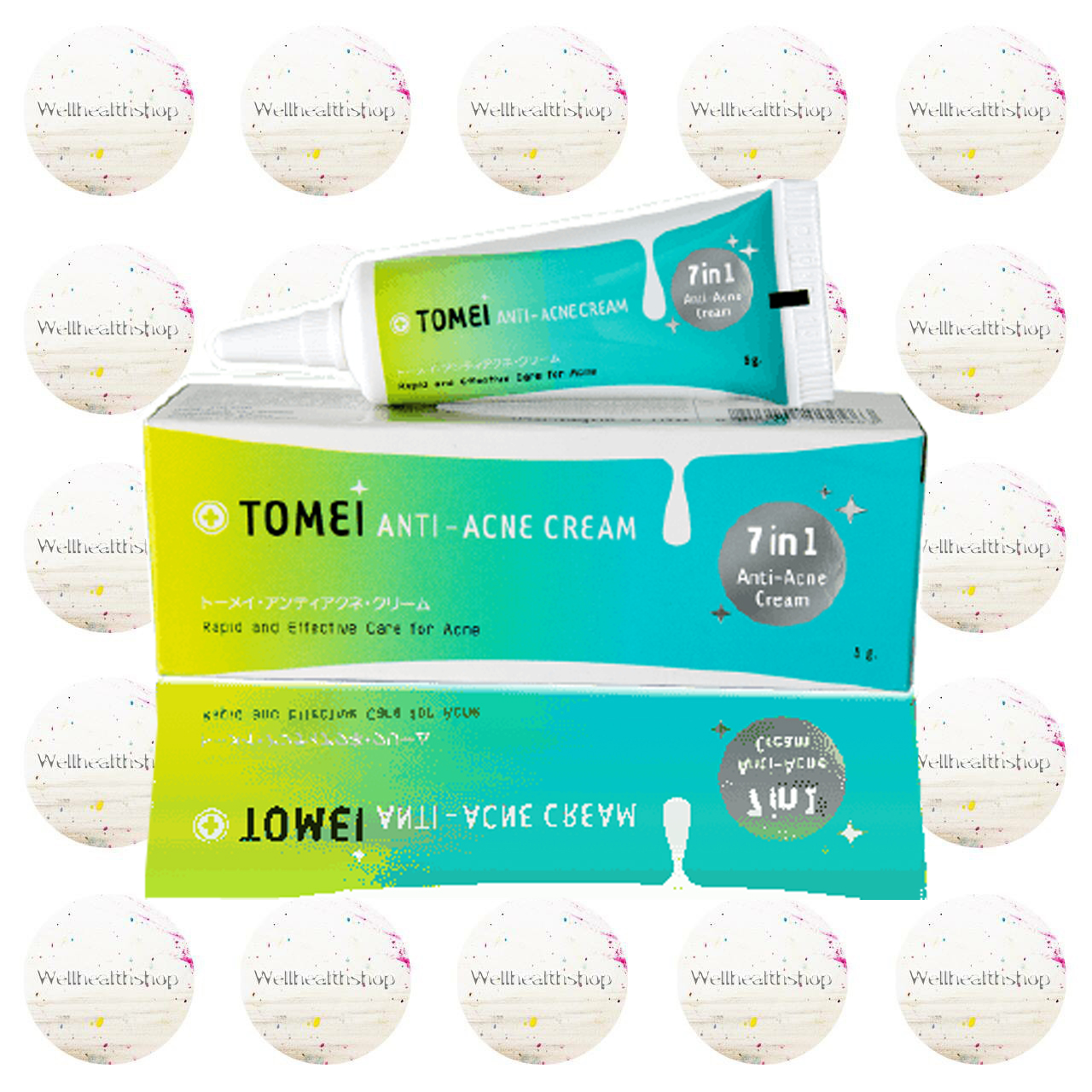 Tomei Anti Acne Cream 5g โทเมอิ แอนตี้ แอคเน่ ครีม