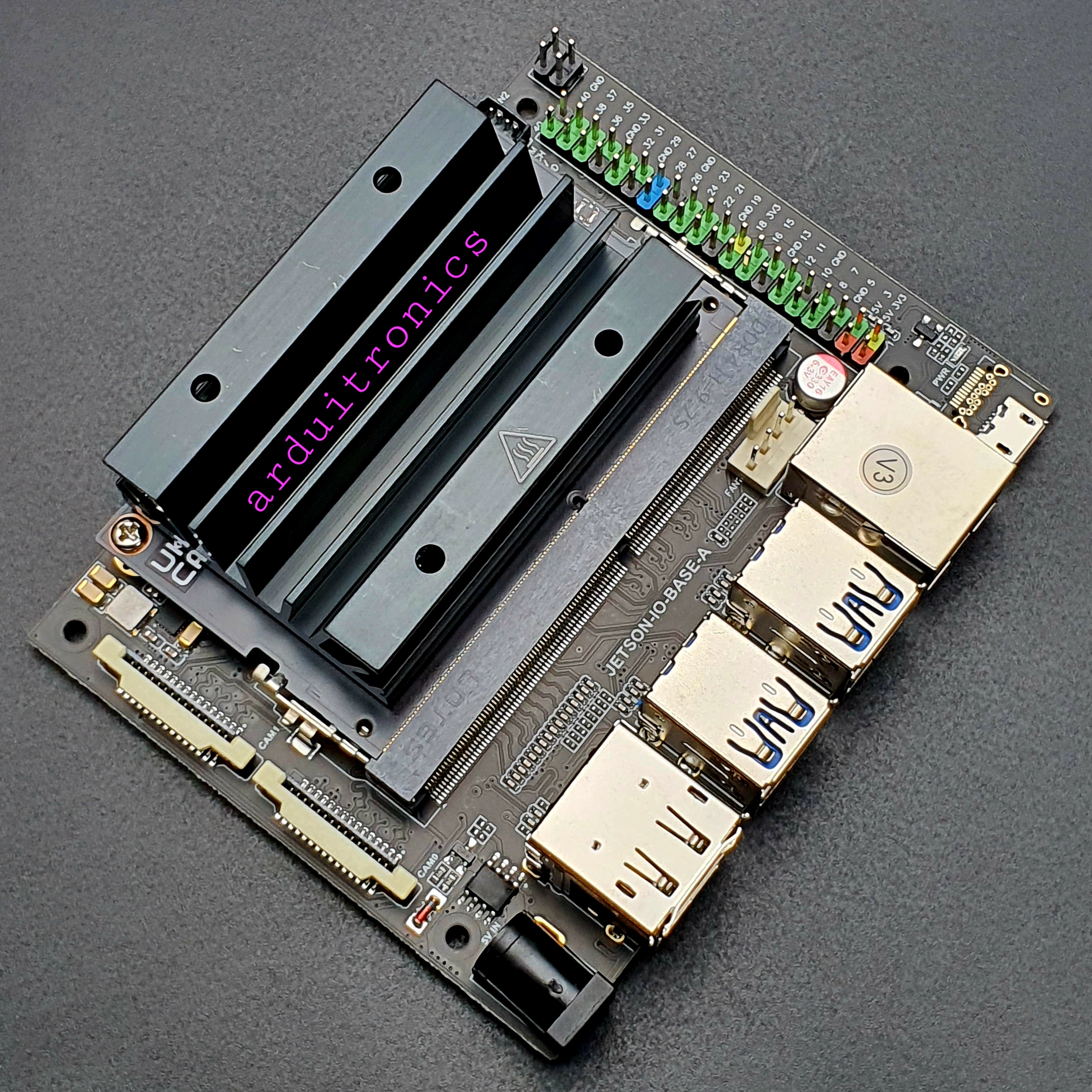 [ชุดเล็ก 3] Jetson Nano Developer Kit - พร้อม USB Camera + Power Adapter และ microSD Card