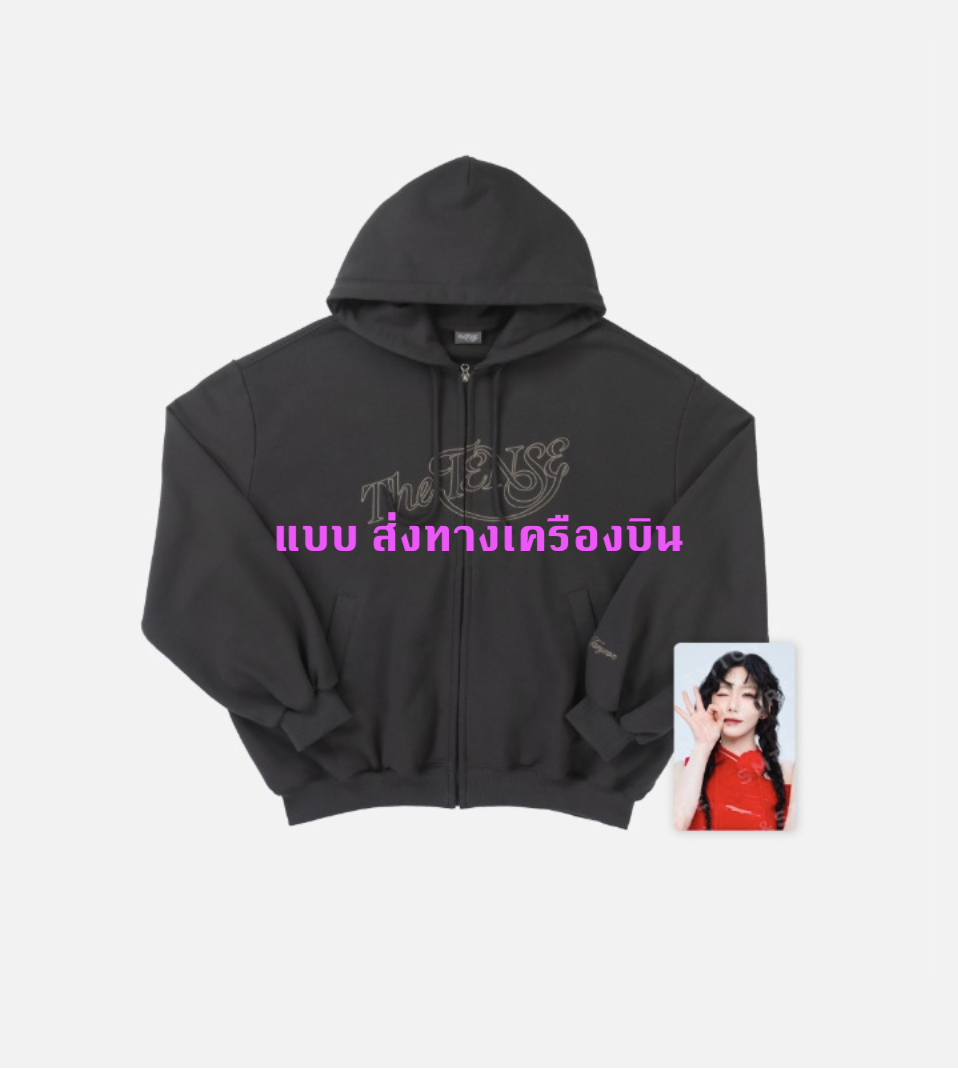 TAEYEON -TAEYEON CONCERT – The TENSE MD - Zip-up Hoodie ระบุ size L หรือ XL ส่งครืองบิน