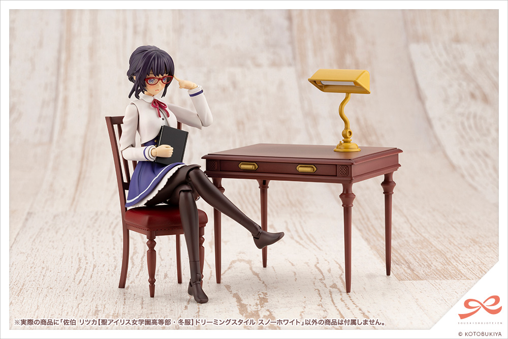 Sousai Shojo Teien 1/10 Ritsuka Saeki [St. Iris Girls' High School Winter Clothes] Dreaming Style Snow White