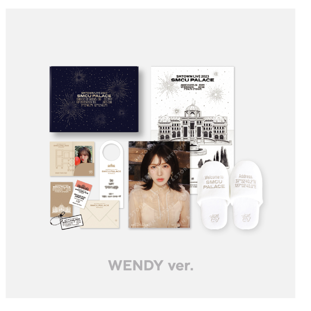 Red Velvet - SMTOWN LIVE 2023 : SMCU PALACE @ KWANGYA OFFICIAL MD -Welcome Kit - แบบ Wendy