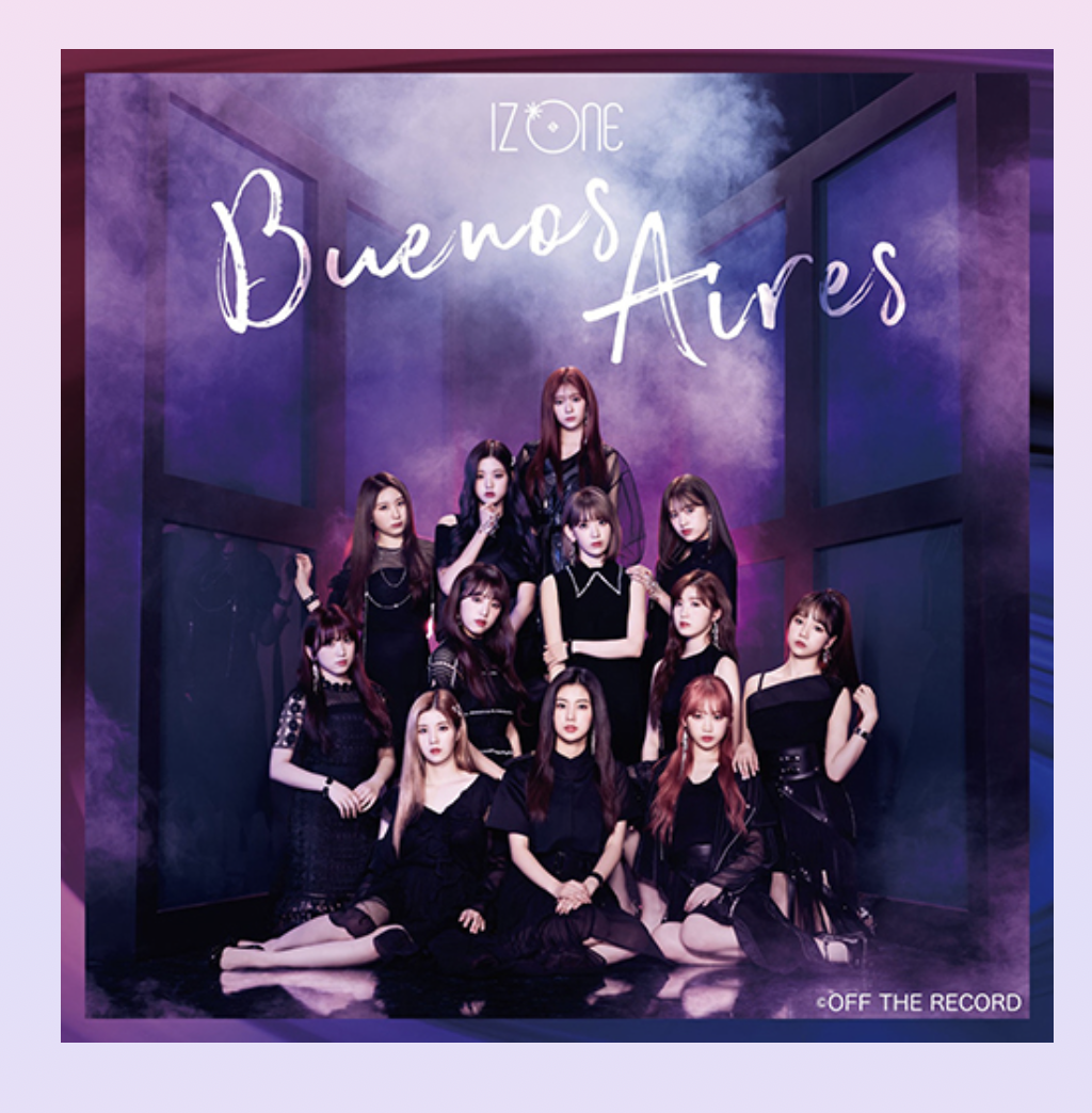 izone /IZ*ONE Japan 2nd Single「Buenos Aires」 แบบ WIZ*ONE Edition แบบ ซีดี ภาพปกรวม