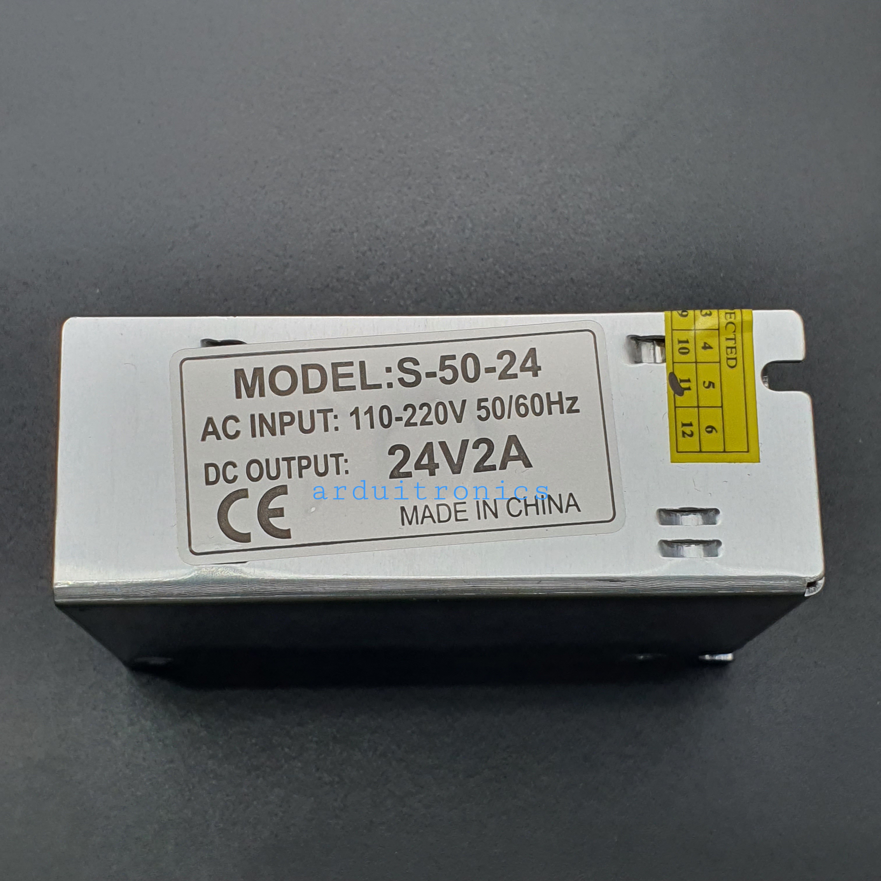 Switching Power Supply 24V 2A 50W (85mm)