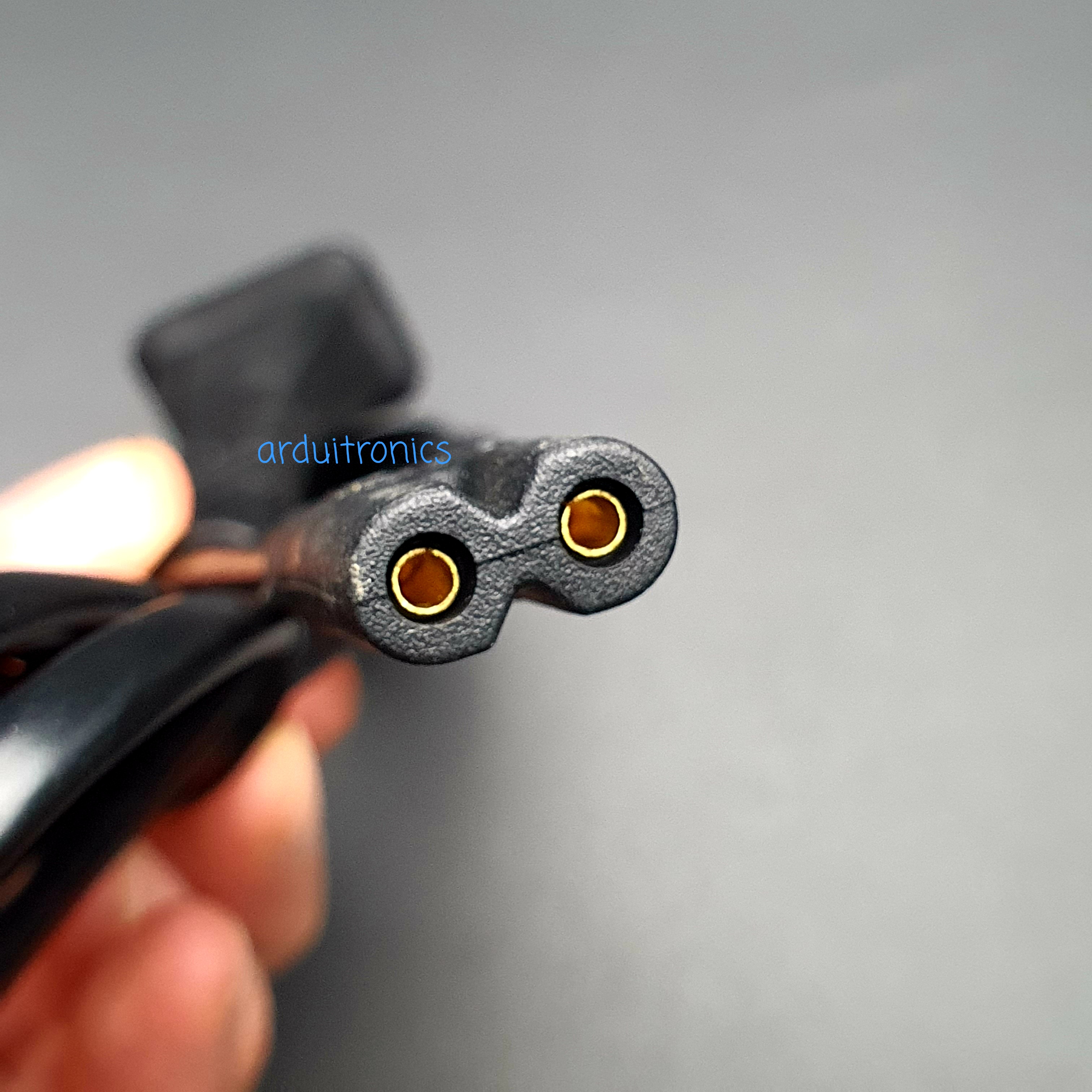 สายไฟ AC อย่างดี 2x18AWG ยาว 2เมตร