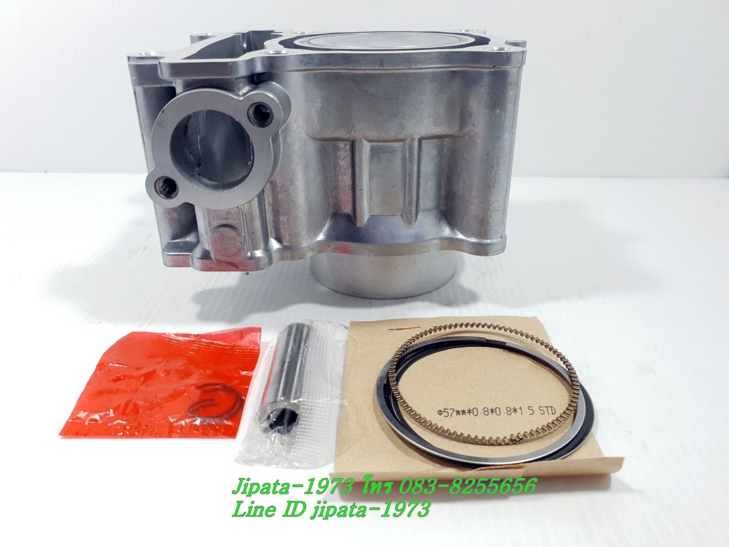 (Mslaz) ชุดเสื้อสูบพร้อมชุดลูกสูบแหวนครบชุด Yamaha Exciter,Mslaz,R15 ตัวแรก งานเกรดเอ