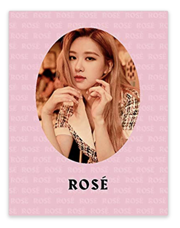 BLACKPINK photo Book ของญี่ปุ่น แบบ หน้าปก ROSÉカバーVer.