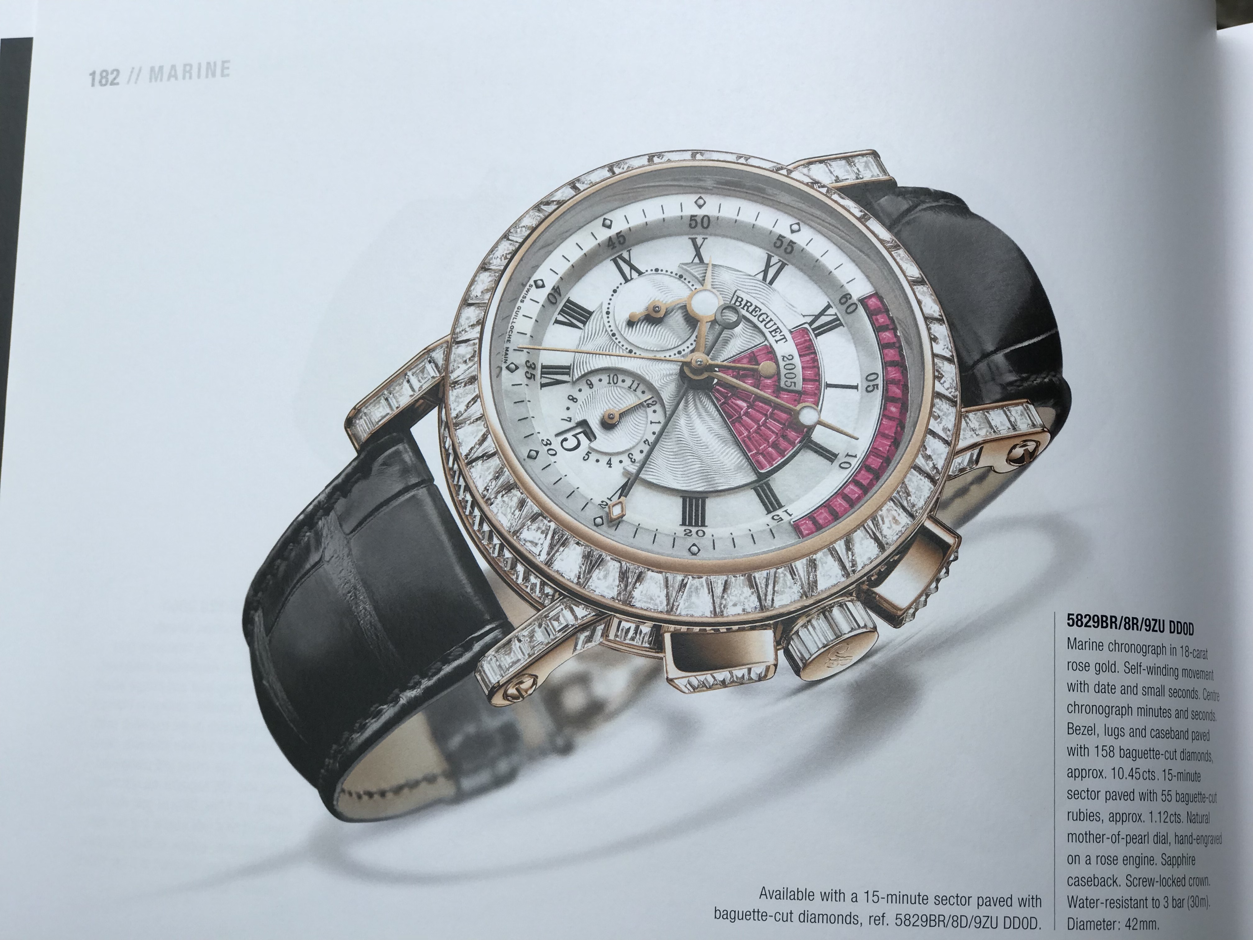 หนังสือแคตตาล็อกนาฬิกา Breguet คอลเลกชัน ปี 2012-2013 Breguet Watch Catalogue 2012 - 2013 Collections Hardback Book