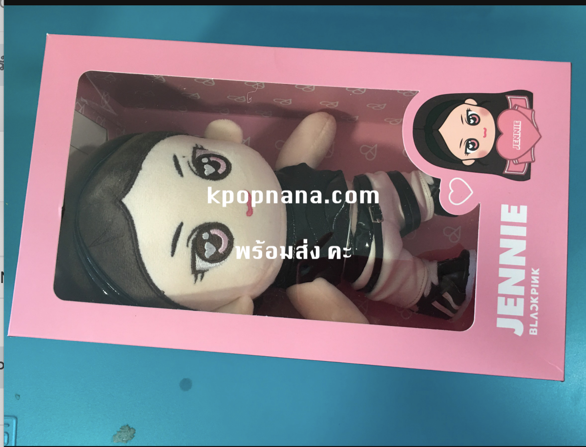 BLACKPINK - [KILLTHISLOVE] BLACKPINK PLUSH DOLL ตุ๊กตา แบบ Jennie พร้อมส่ง