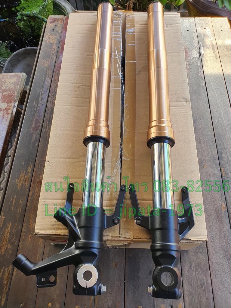 (CB 150 R) ชุดโช้คอัพหน้า Honda CB 150 R แท้ (สินค้ามือ 2)