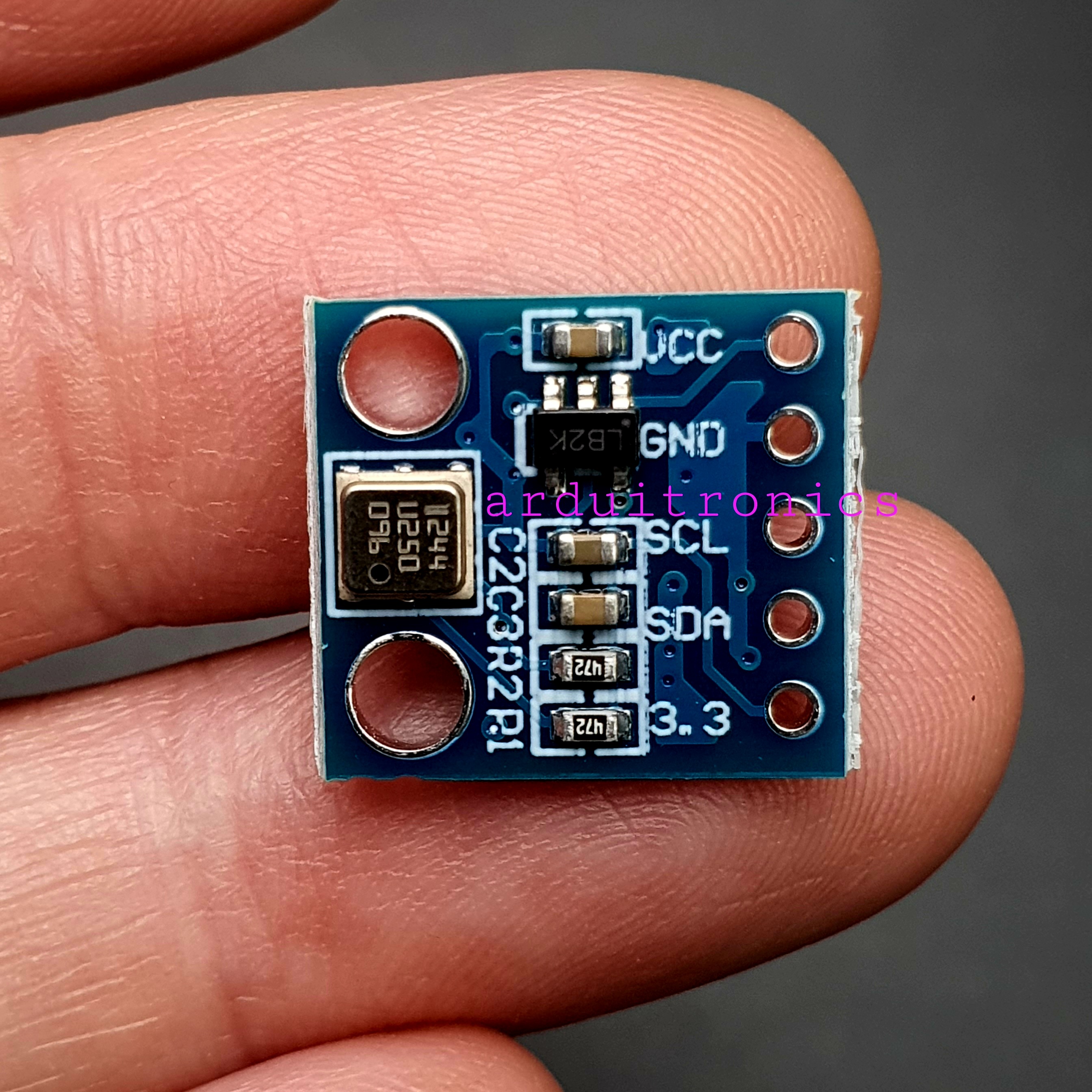 Barometric Pressure Sensor - BMP180 (GY-68) + Free Pin Header (Large PCB)
