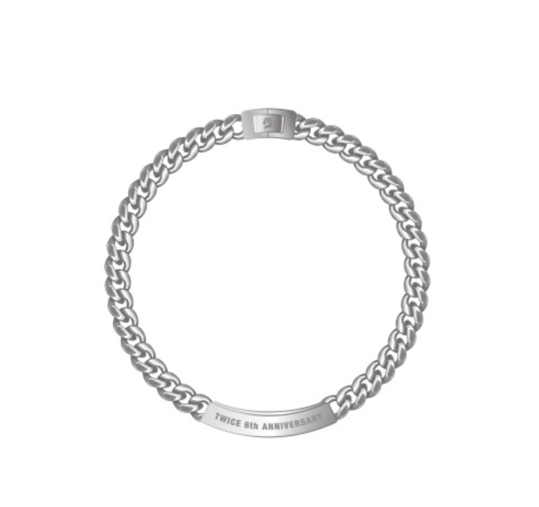 TWICE -TWICE 6TH ANNIVERSARY HAPPY TWICE & ONCE DAY! - Chain Bracelet