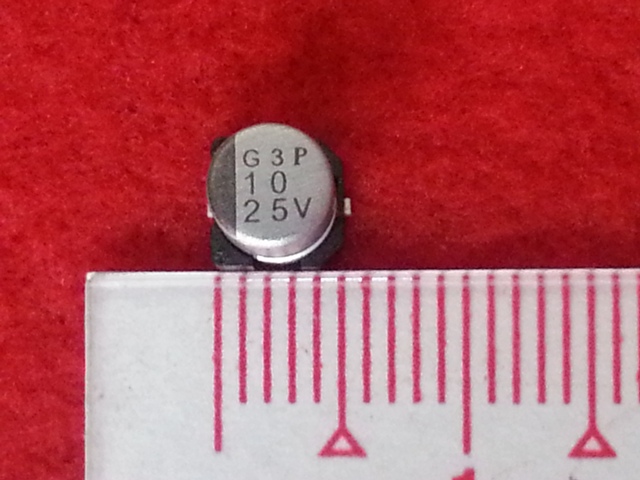 10uF 25V
