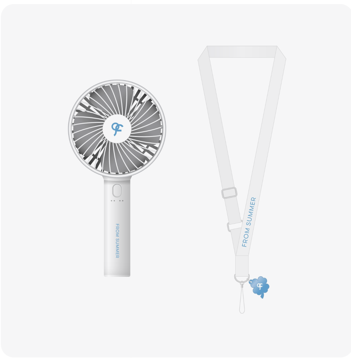 fromis_9 -fromis_9 PHOTO EXHIBITION [FROM SUMMER] OFFICIAL MD -HANDHELD FAN