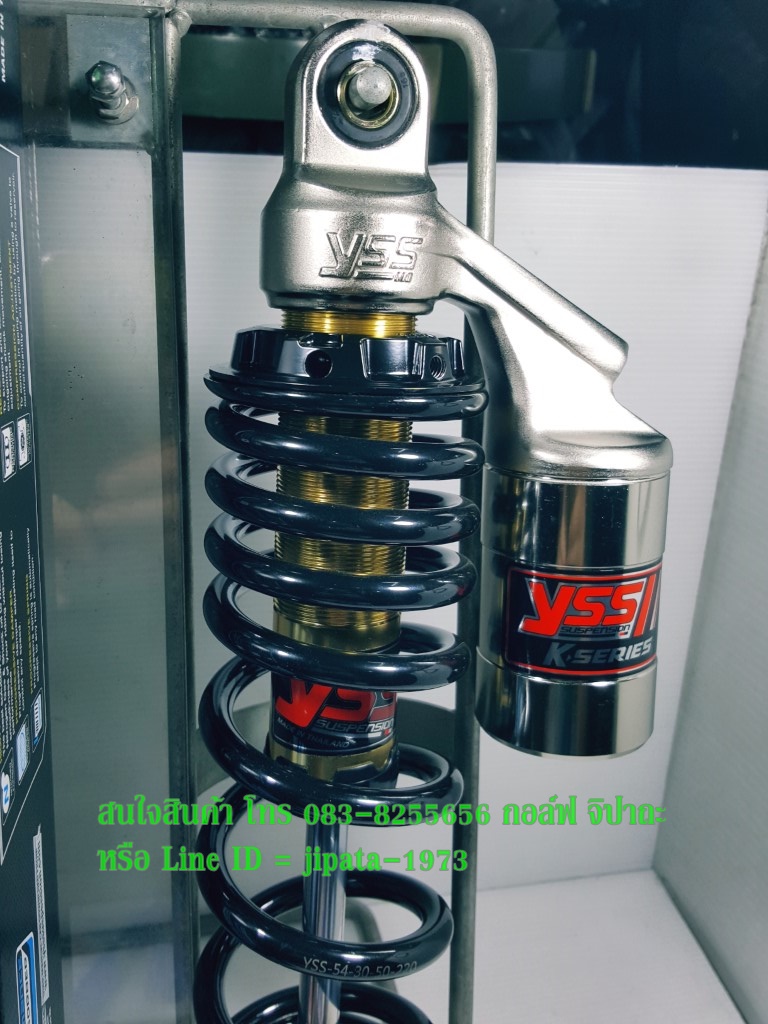(Click 125 i) โช้คอัพหลังเดี่ยว YSS รุ่น K-Series สำหรับ Honda Click 125 i และ Honda Zoomer X และ Yamaha TTX