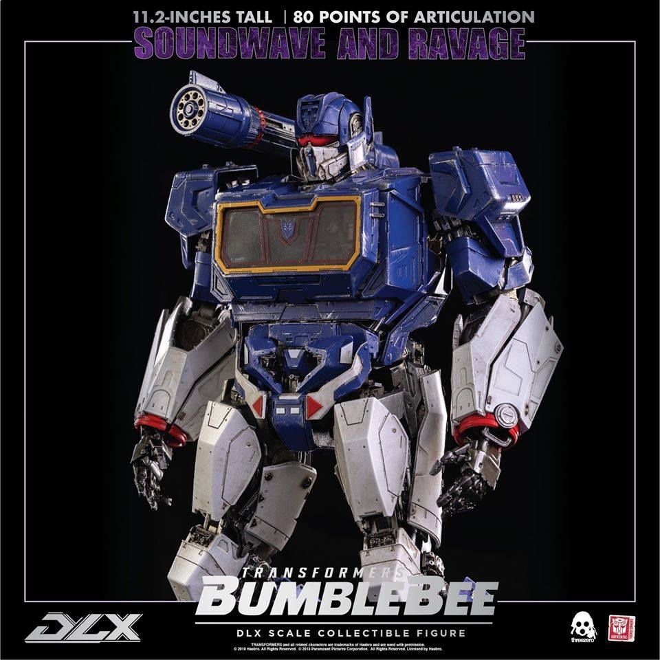 "Pre-Order" Threezero Transformers DLX Series: Soundwave and Ravage
