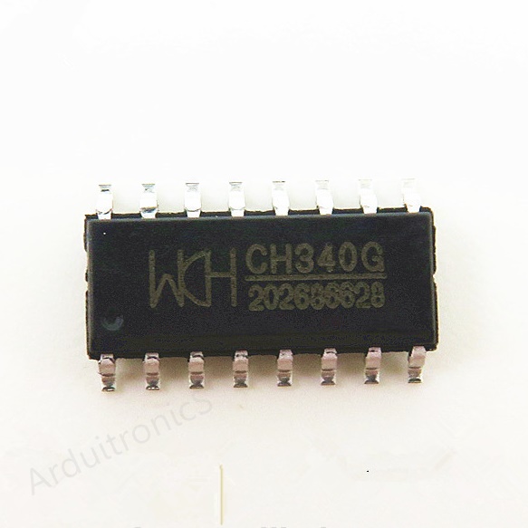 CH340G IC แปลงสัญญาณ USB เป็น Serial/ UART/RS232 ด้วย CH340
