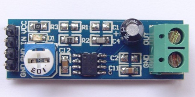 LM386 200X Gain Audio Amplifier Module
