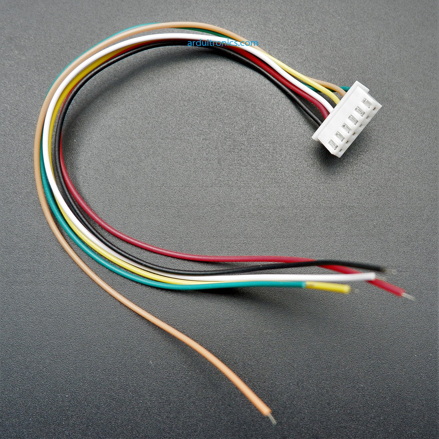 สายไฟ JST XH2.54mm 6P Female Cable Single Head Terminal ยาว 30cm