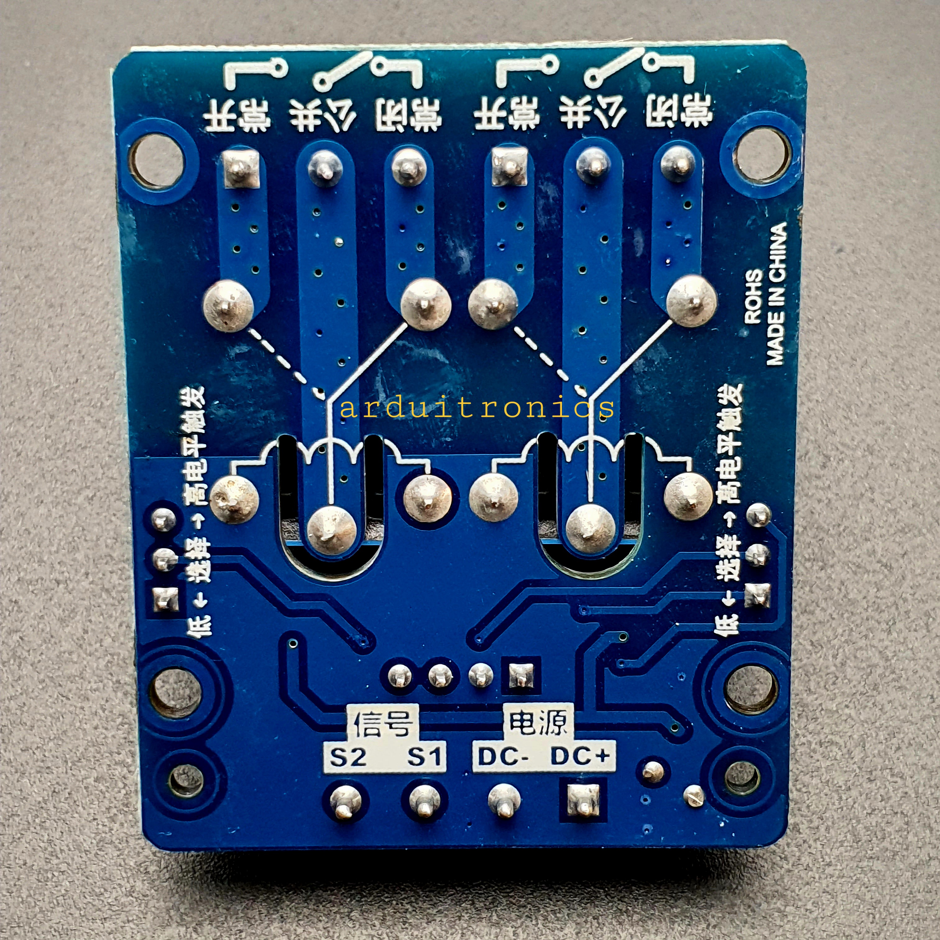 2 Channel Relay Module 3V / 3.3V (High/Low Level Trigger)