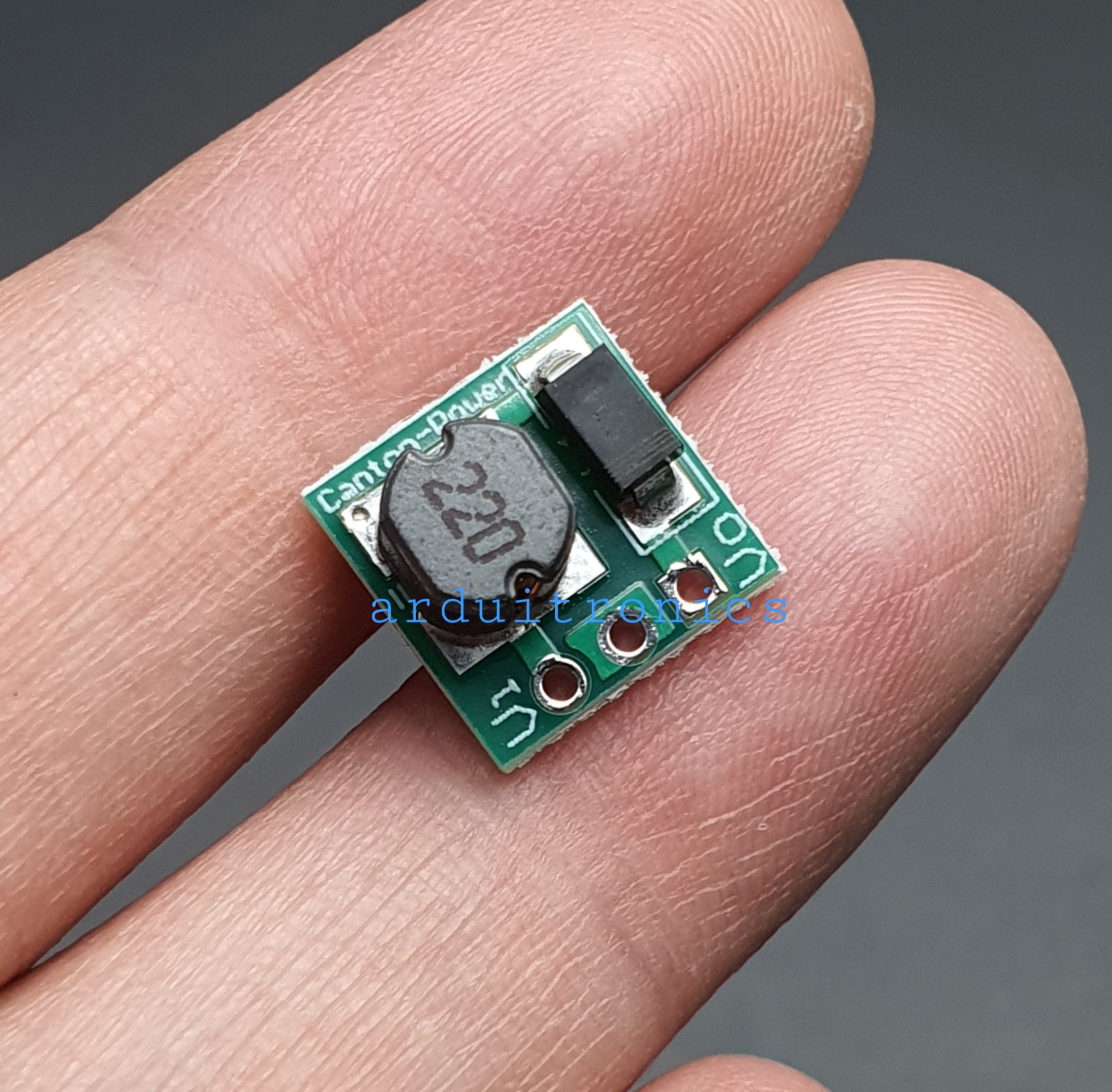 Step Up 1.5-4.2V to 3.3V DC-DC Boost Conversion Module โมดูลแปลงไฟจาก 1.5-4.2V เป็น 3.3V