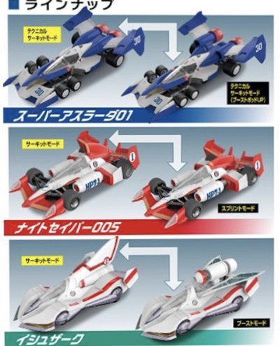 VARIABLE ACTION KIT FUTURE GPX CYBER FORMULA SET (Set of 3)