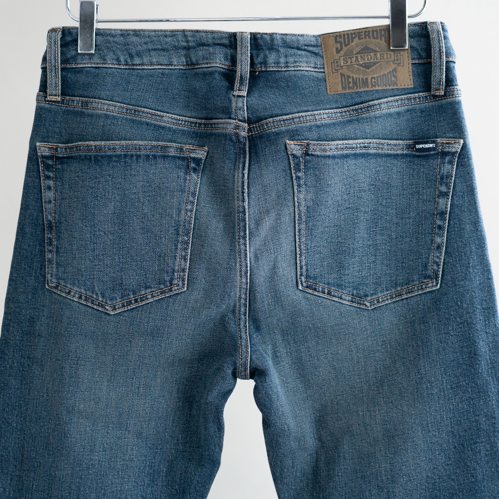 Superdry Vintage Slim Jeans – Storm Blues