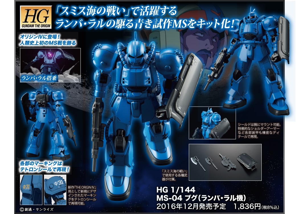 HG 1/144 MS-04 Bugu (Ramba Ral)