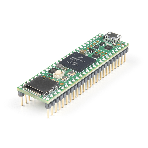 Teensy 4.1 with Headers (ARM Cortex-M7 at 600MHz)