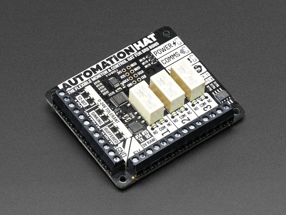 Pimoroni Automation HAT for Raspberry Pi (ของแท้จาก Adafruit, USA)