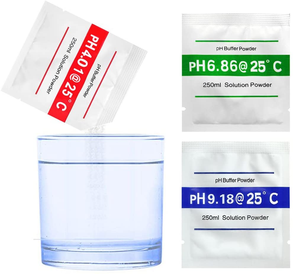 ผง PH มาตรฐาน PH 4.01 PH Meter Standard Solution Calibration Powder