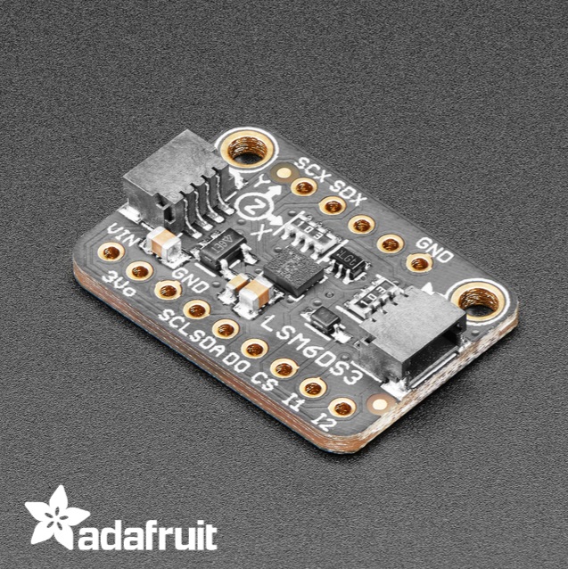 Adafruit LSM6DS3TR-C 6-DoF Accel + Gyro IMU - STEMMA QT / Qwiic (แท้จาก Adafruit, USA)
