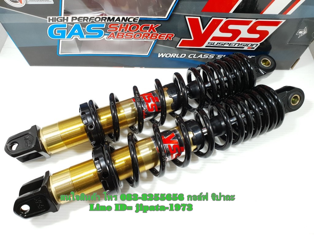 (PCX) โช้คอัพหลังคู่ YSS รุ่น DTG Plus สำหรับ Honda New PCX 150 i ปี 2014-2017