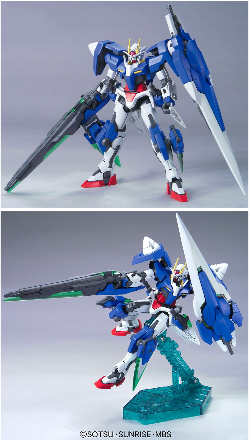 HG 1/144 GN-0000GNHW/7SG 00 Gundam Seven Sword/G