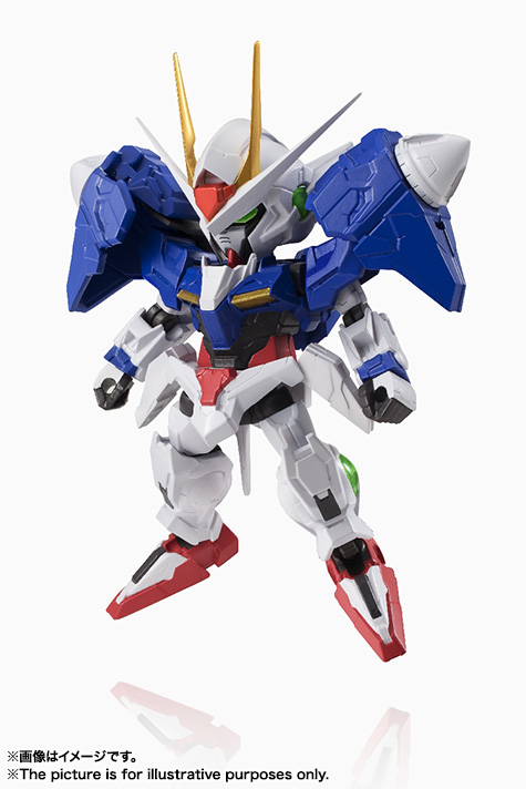 Nxedge Style [MS UNIT] 00 Gundam & 0 Raiser Set