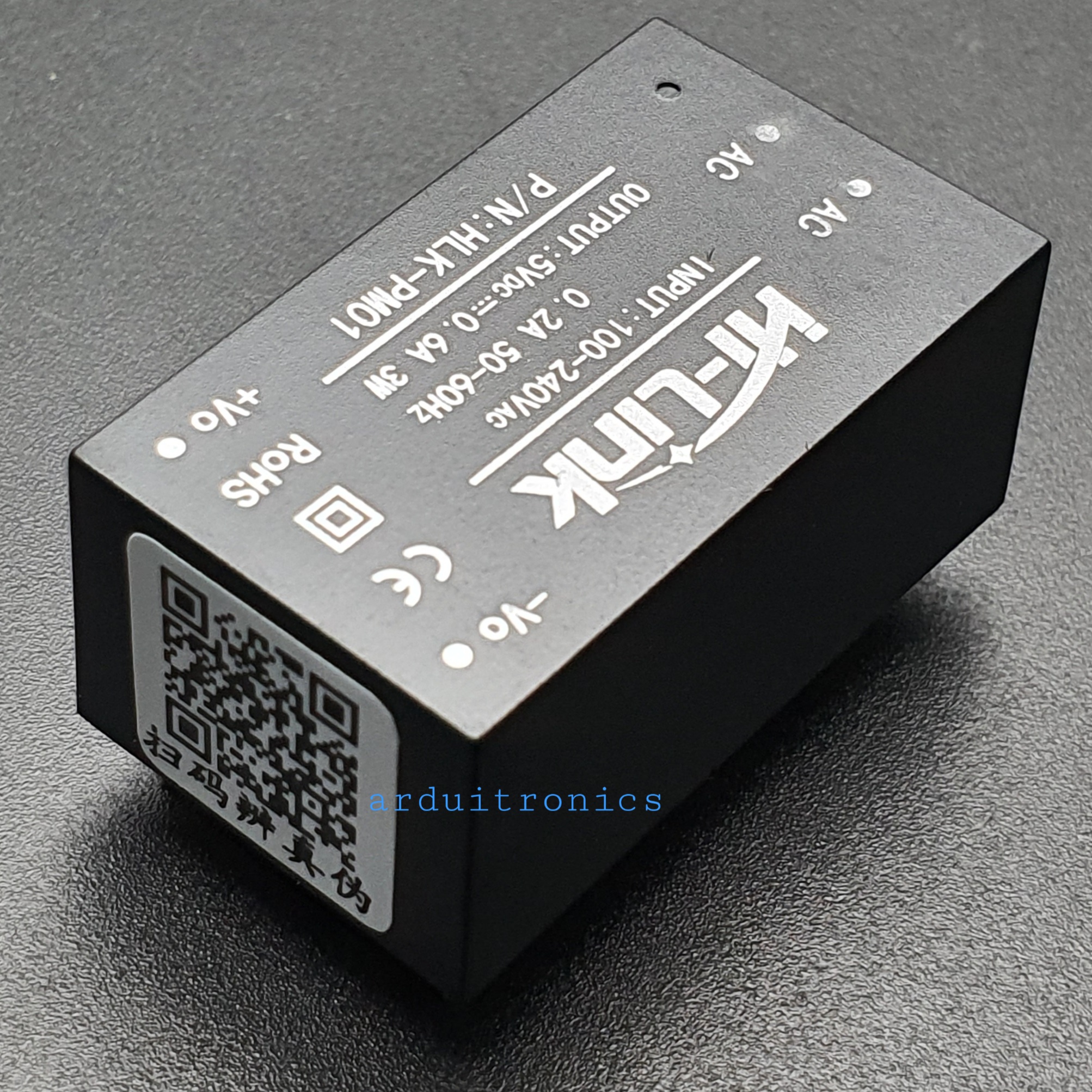 Switching Power Supply 220V to 5V 3W (Hi-Link HLK-PM01 Module)
