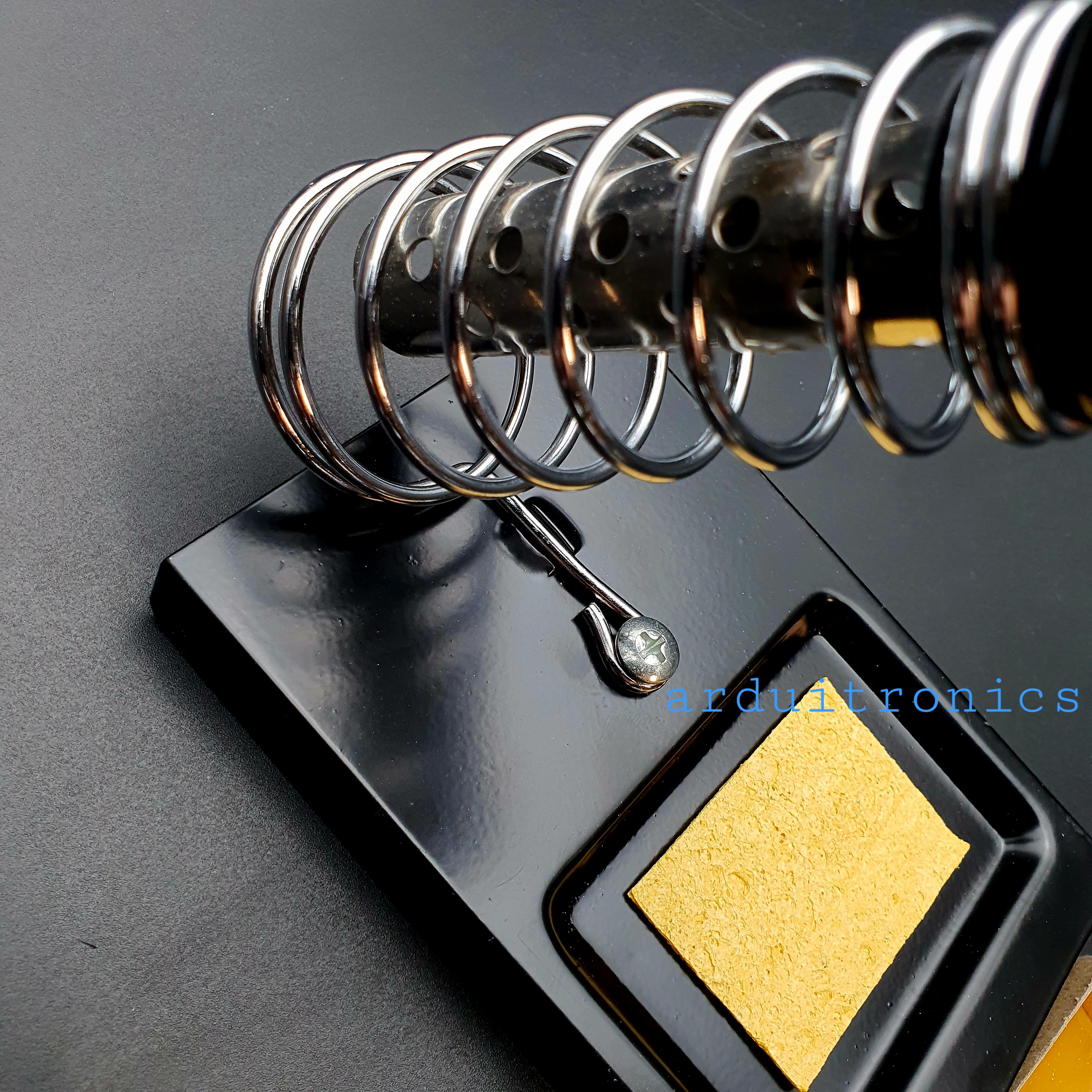 ที่วางหัวแร้ง แบบที่ 4 มาพร้อมกับฟลักซ์น้ำยาประสานและฟองน้ำ