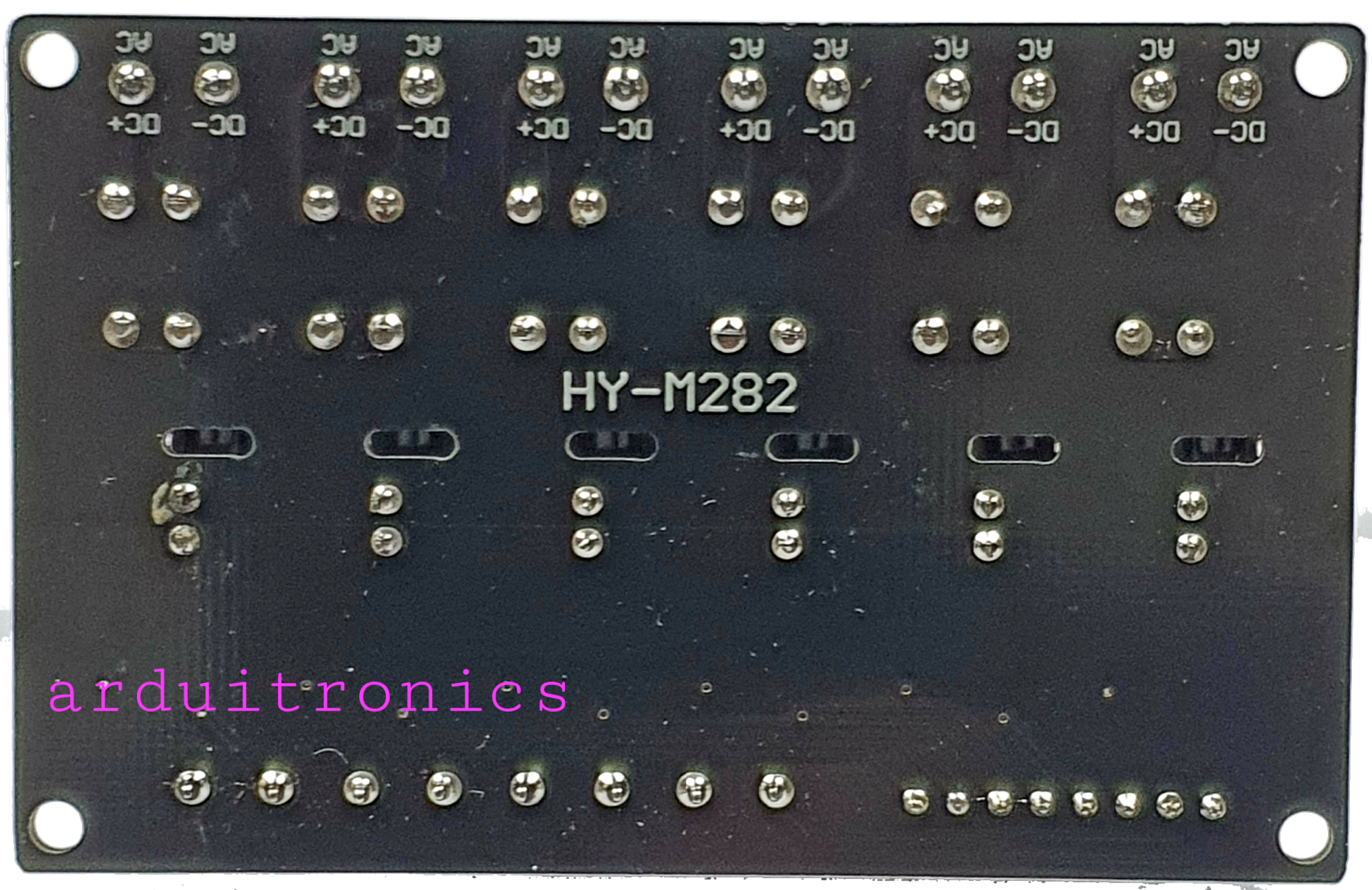 6 Channel 24V 2A Solid State Relay (SSR) Low Level Trigger