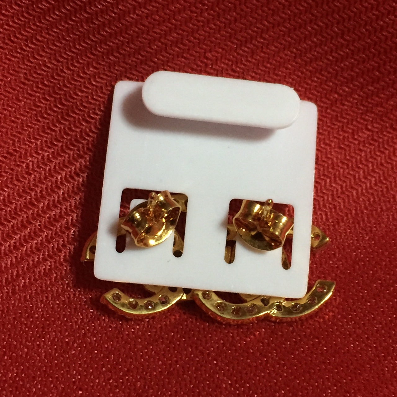 ต่างหูเพชร CZ คิวบิคซิโคเนีย