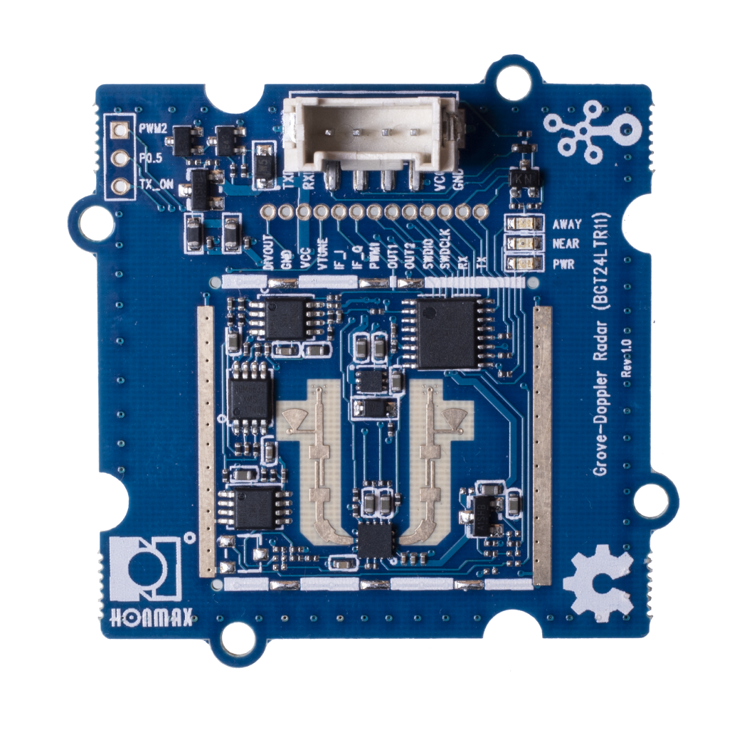 Grove - Doppler Radar (BGT24LTR11) - 24GHz Transceiver (แท้จาก seeedstudio)