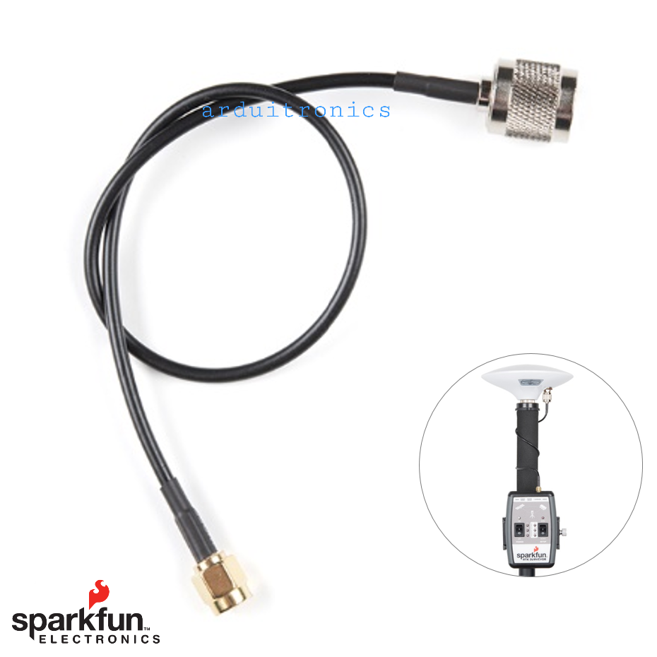Interface Cable - SMA Male to TNC Male (300mm) - แท้จาก Sparkfun, USA