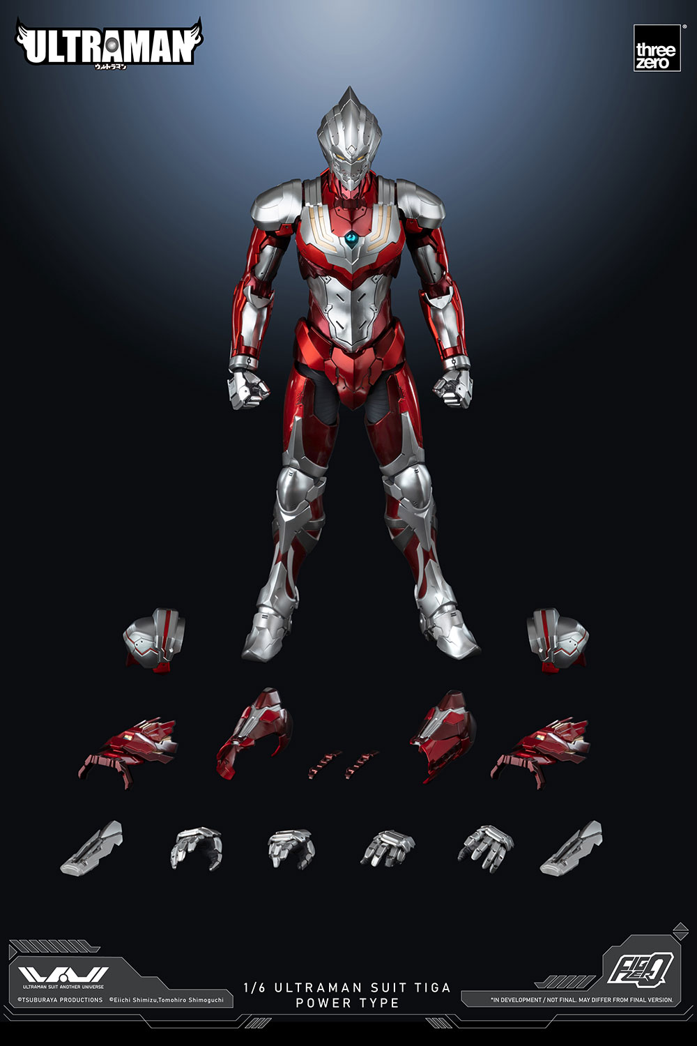 "Pre-Order" Threezero 1/6 Ultraman Suit Tiga Power Type