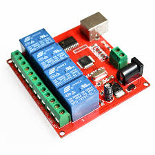 4 Channel 5V USB Relay Board Module Controller (USB Controlled Module)