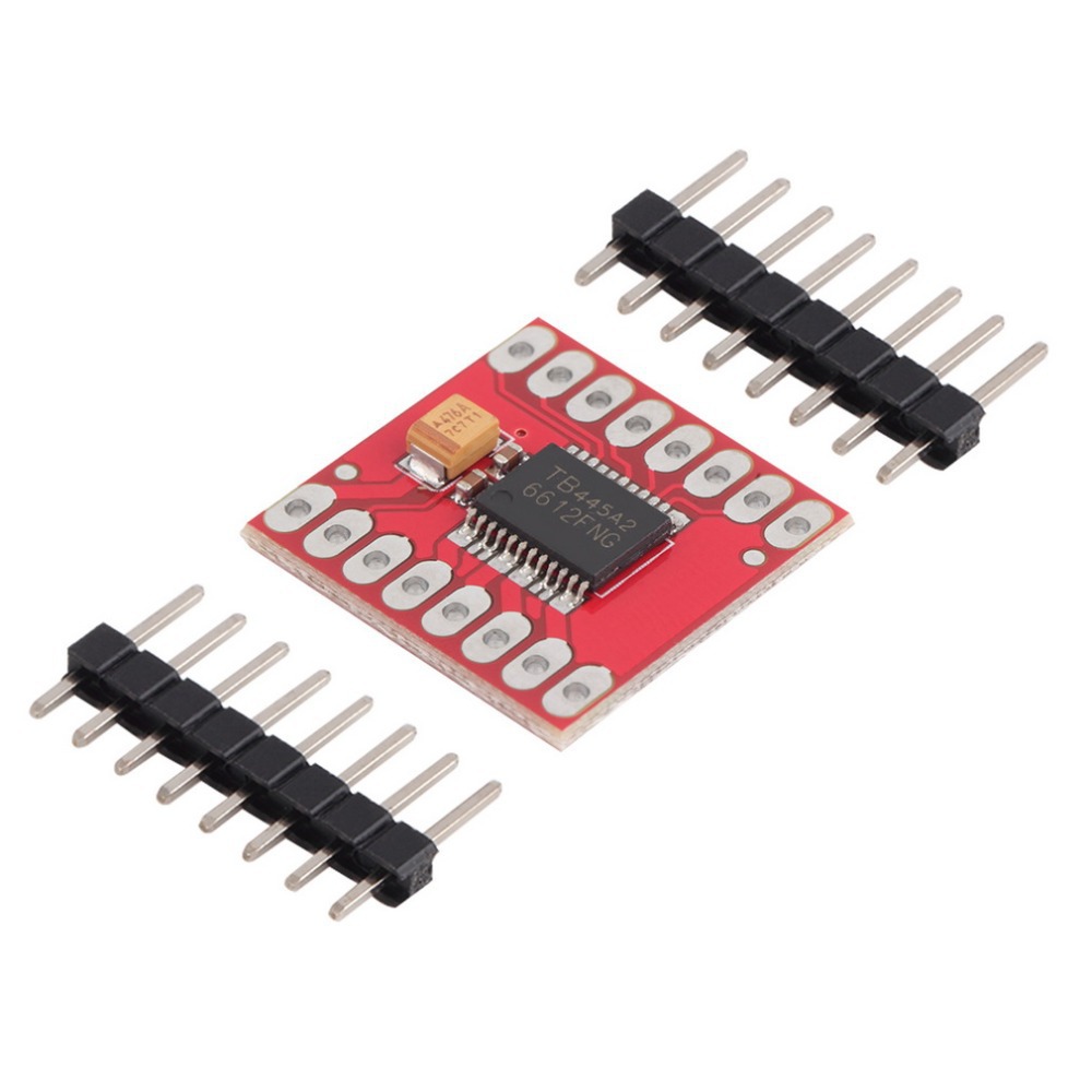DRV8833 DC Motor Driver Module Motor Drive High Performance Module (TB6612FNG) + Free Pin Header