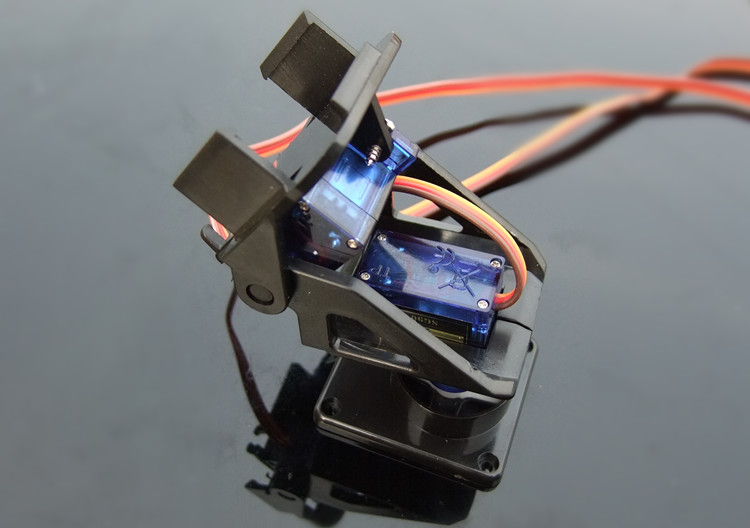 Pan and Tilt Camera Mount for FPV Systems (MG90 SG90 MG90S)