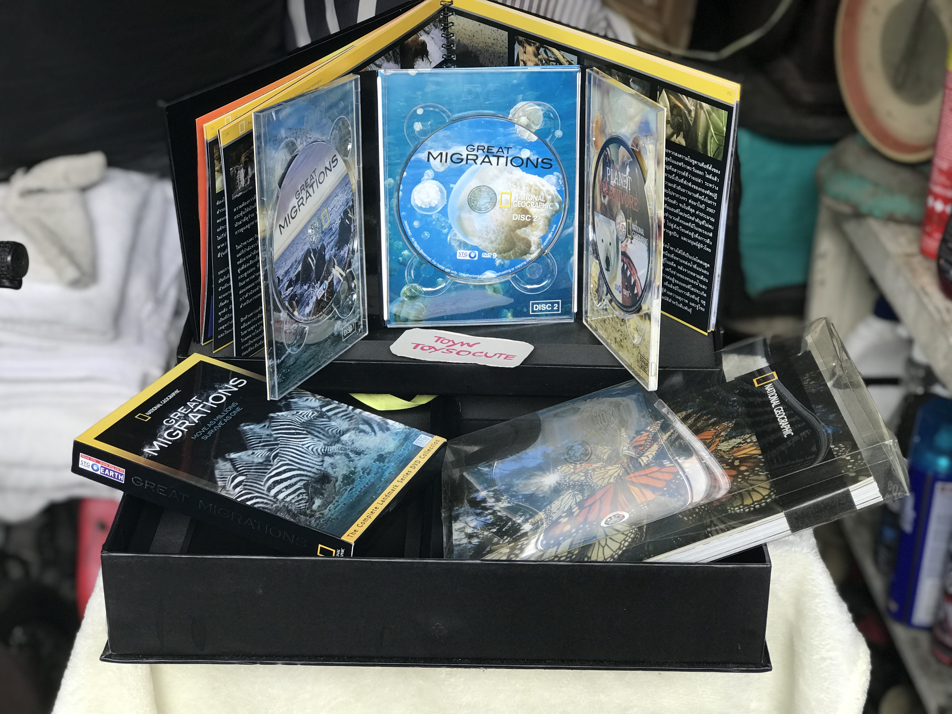 Box Set- National Geographic DVD ดีวีดีสารคดี GREAT MIGRATIONS MOVE AS MILLIONS SURVIVE AS ONE